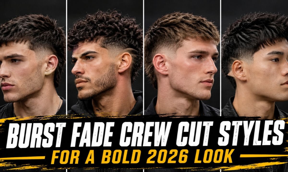 20 Burst Fade Crew Cut Styles for a Bold 2026 Look