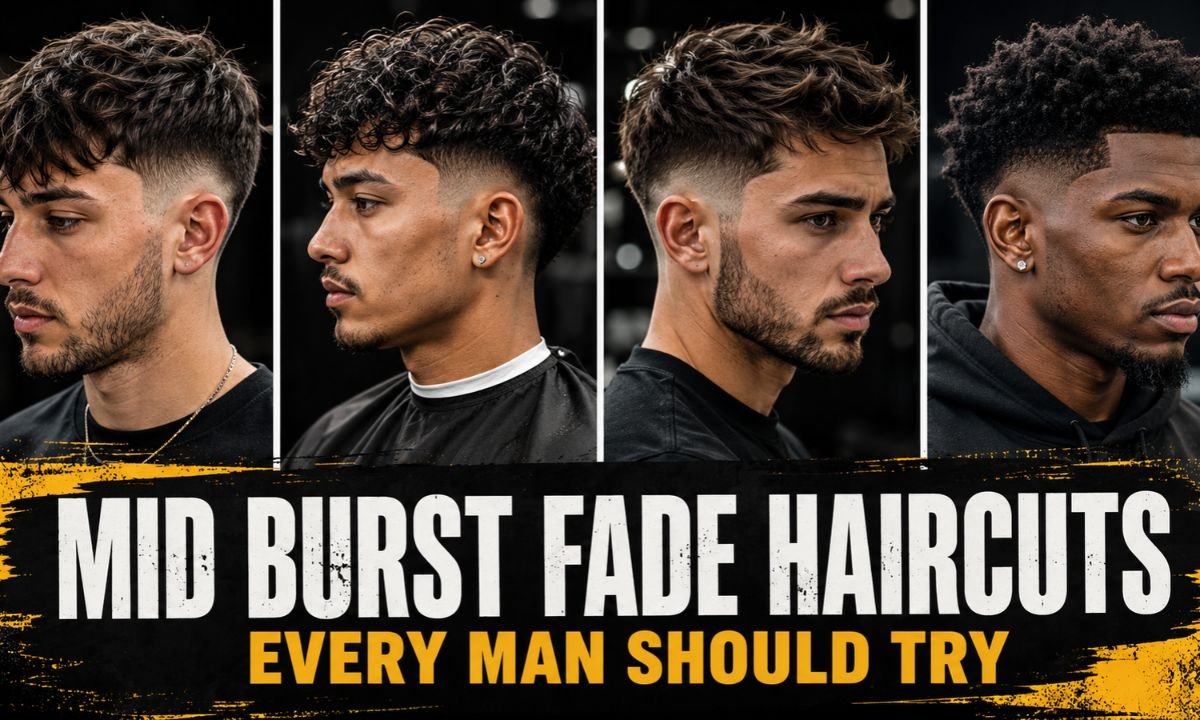 30 Mid Burst Fade Haircuts Every Man Should Try for a Sharp Modern Look in 2026