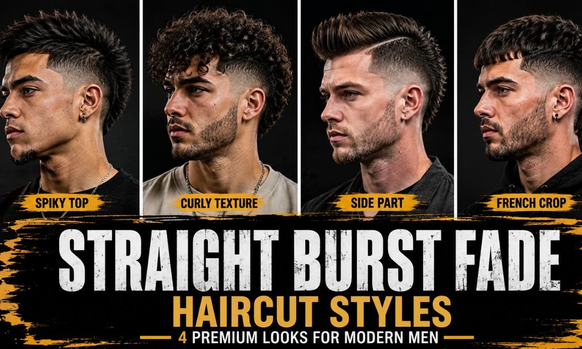 35 Best Straight Burst Fade Haircut Styles for Stylish Men to Try Right Now