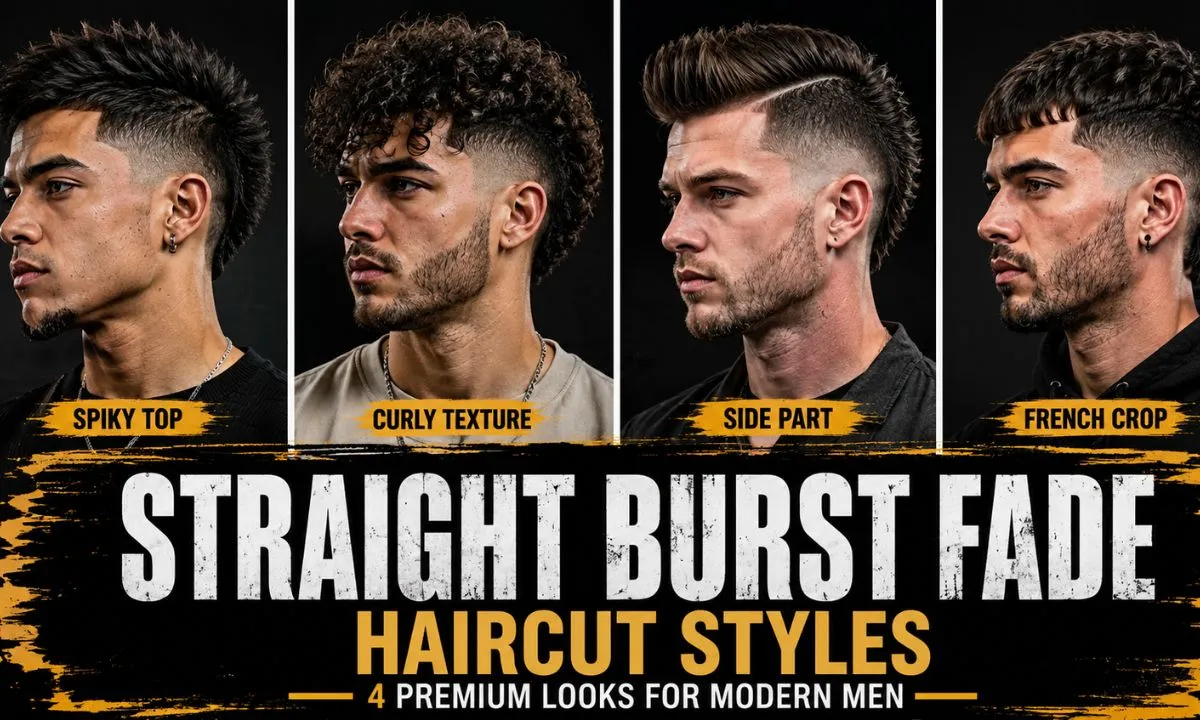 35 Best Straight Burst Fade Haircut Styles for Stylish Men to Try Right Now