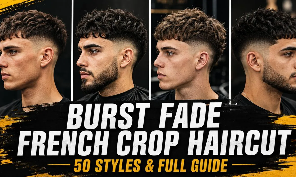 Burst Fade French Crop: 50 Styles, Ideas And Complete Guide