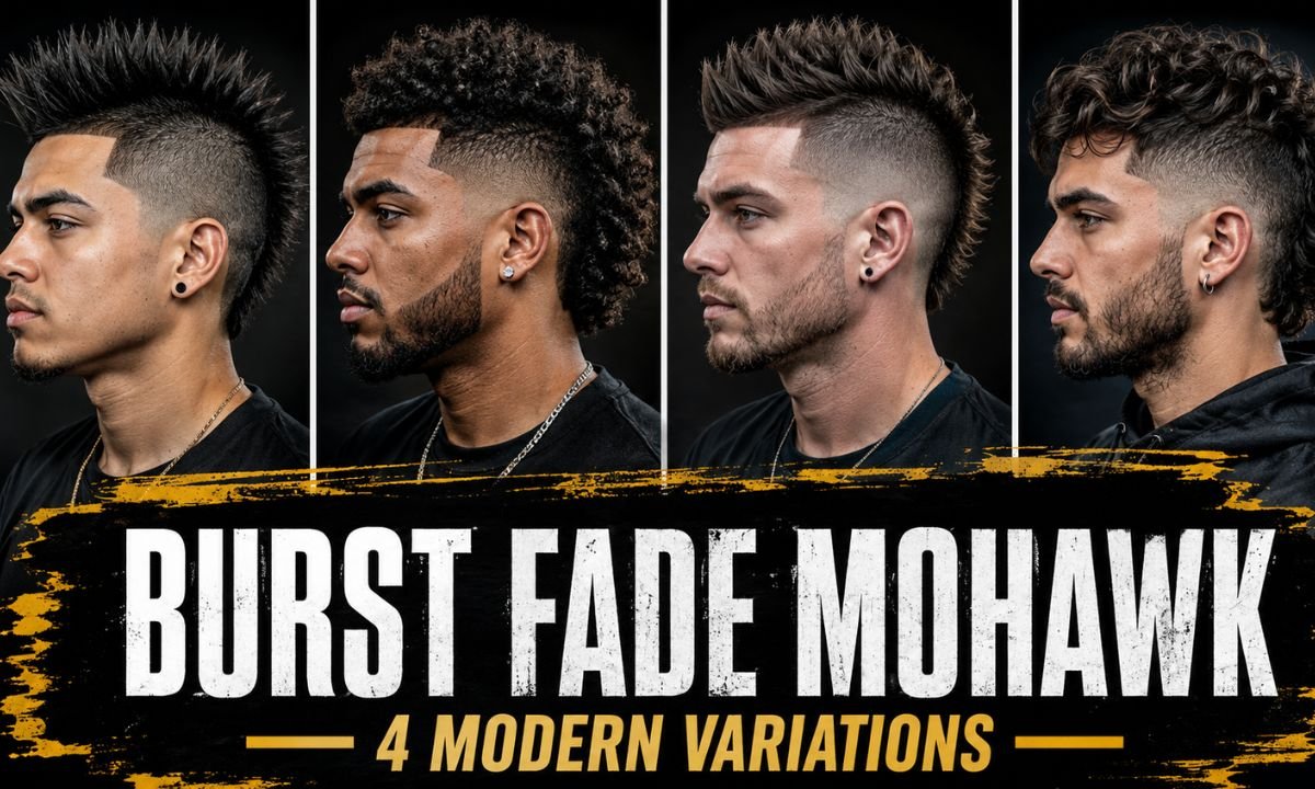 Burst Fade Mohawk Haircut: 30 Bold Styles Every Confident Man Should Try in 2026