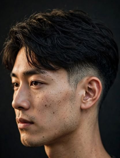 Burst Fade Natural Taper