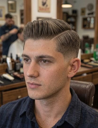 Burst Fade with Hard Part