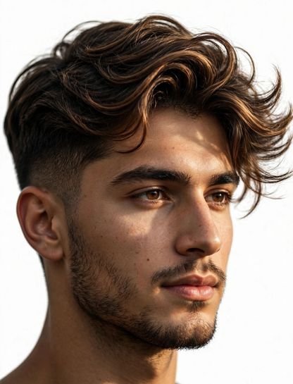Caramel-Highlight Flow Two Block