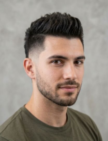 Classic Burst Fade Mohawk