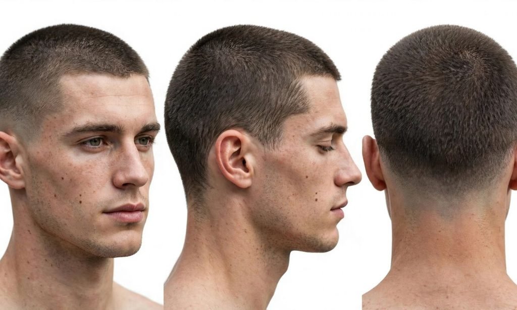 Low Burst Buzz Cut