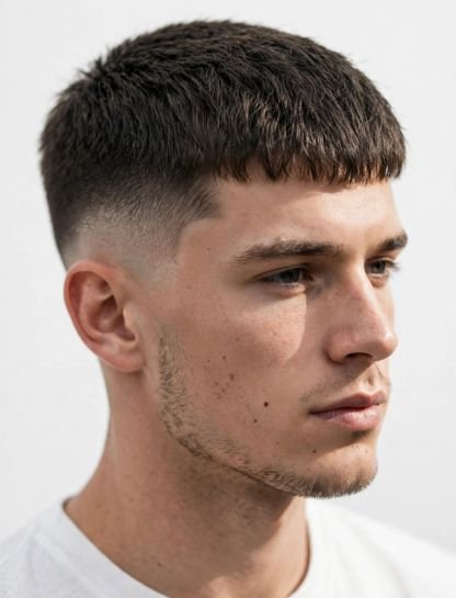 Low Burst Fade French Crop