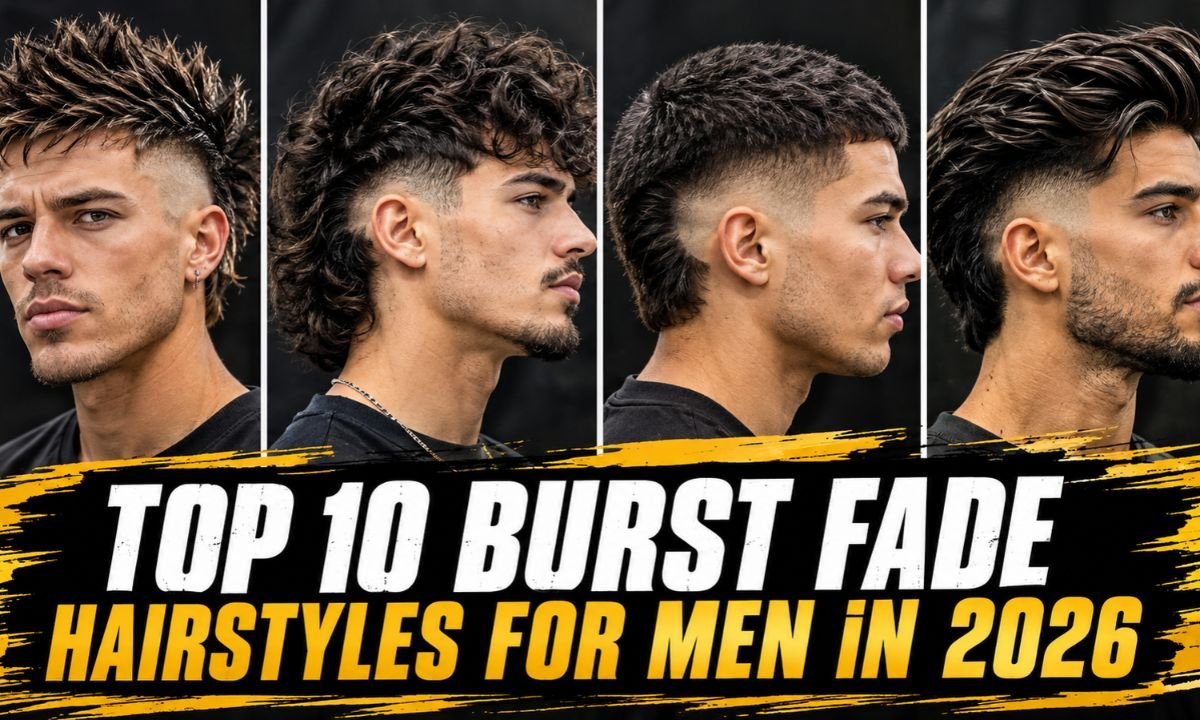 Top 10 Burst Fade Hairstyles for Men in 2026