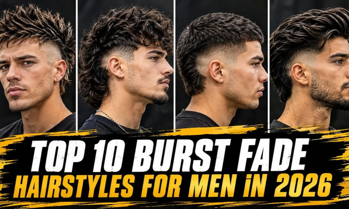 Top 10 Burst Fade Hairstyles for Men in 2026