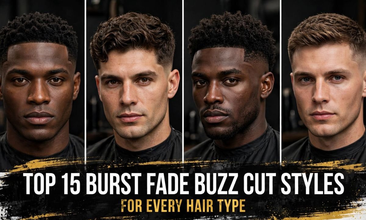 Top 15 Burst Fade Buzz Cut Styles for Every Hair Type