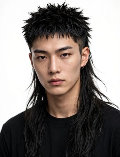 K-Pop Wolf Mullet